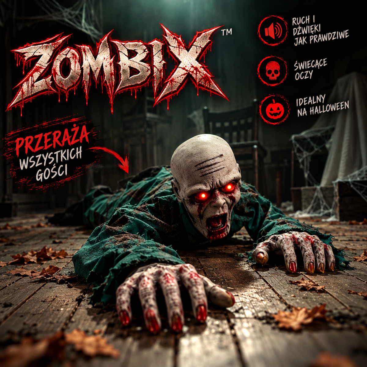 Zombix™ – Halloweenowy Postrach